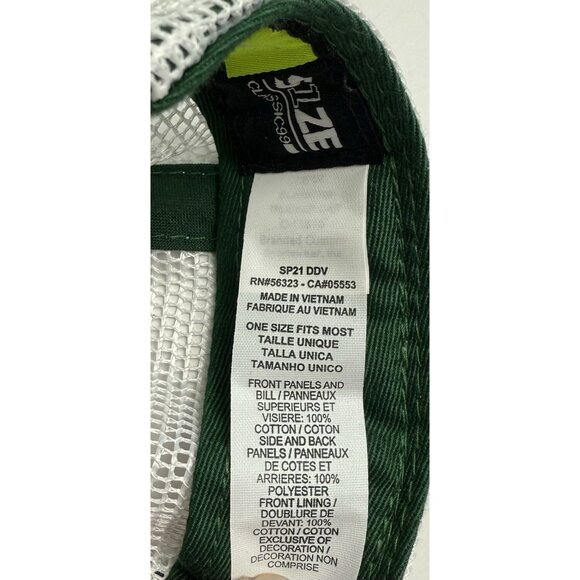 Nike Classic 99 Baylor Embroidered Gorge Green Trucker Snapback Hat Cap‎ -NEW- - Picture 9 of 9